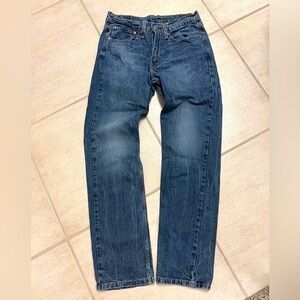 Levi's 514 basic Blue Straight Fit Jeans Classic Style men size 31 x 32